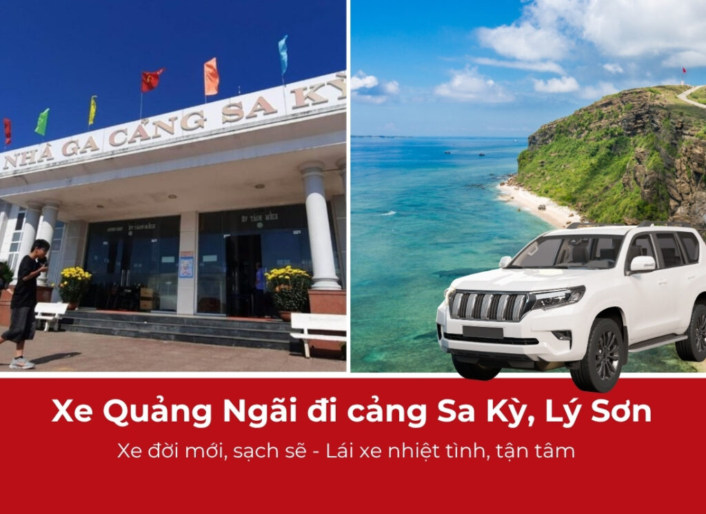 Xe Quảng Ngãi đi cảng Sa Kỳ