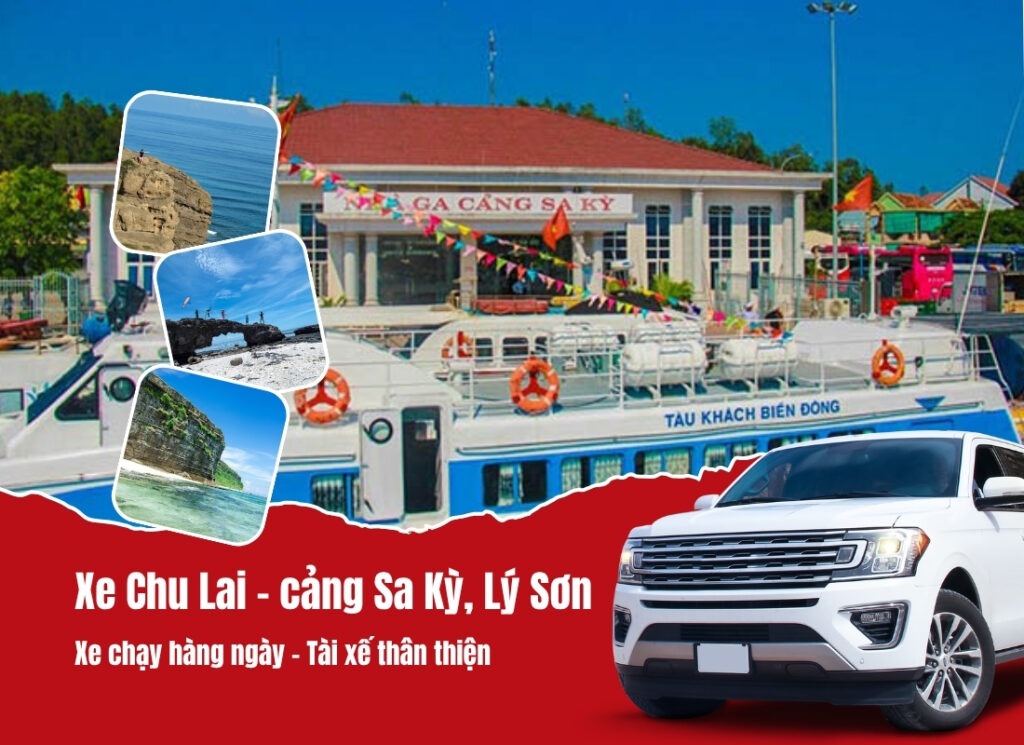 Xe Chu Lai đi cảng Sa Kỳ