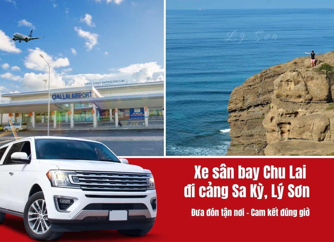 Xe đưa đón tận nhà Chu lai đi Cảng Sa Kỳ