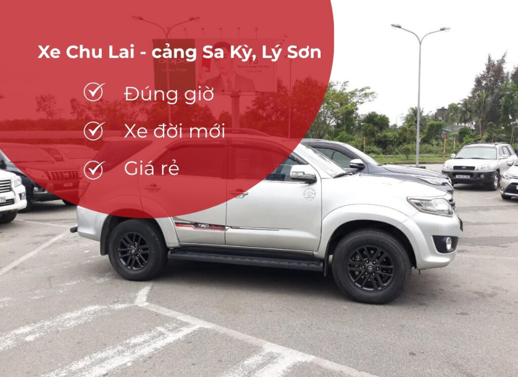 thuê xe Chu Lai đi cảng Sa Kỳ