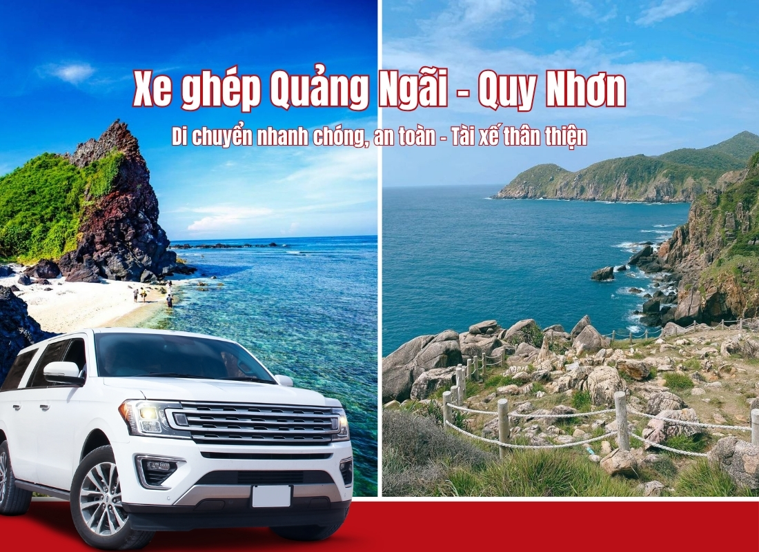 Xe ghép Quảng Ngãi Quy Nhơn