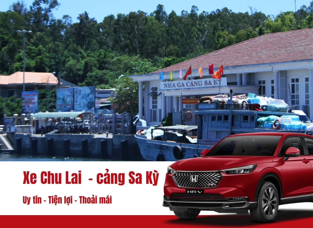 Xe sân bay Chu Lai đi cảng Sa Kỳ